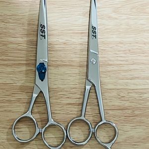 Barber scissors Razors length is 7.5” New